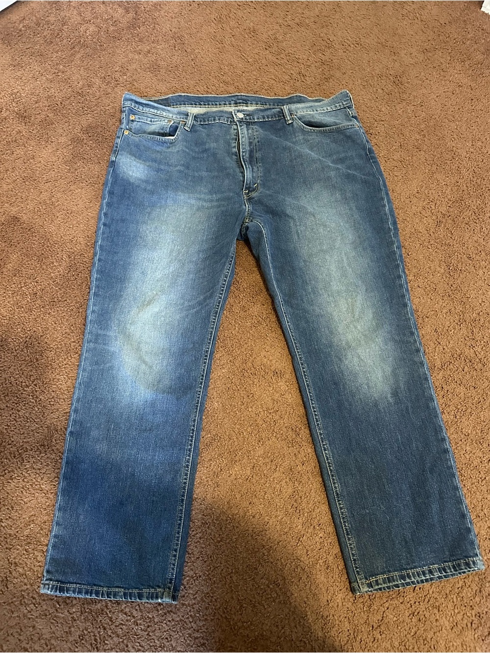 Levi's Men's Straight Leg Blue Denim Jeans
